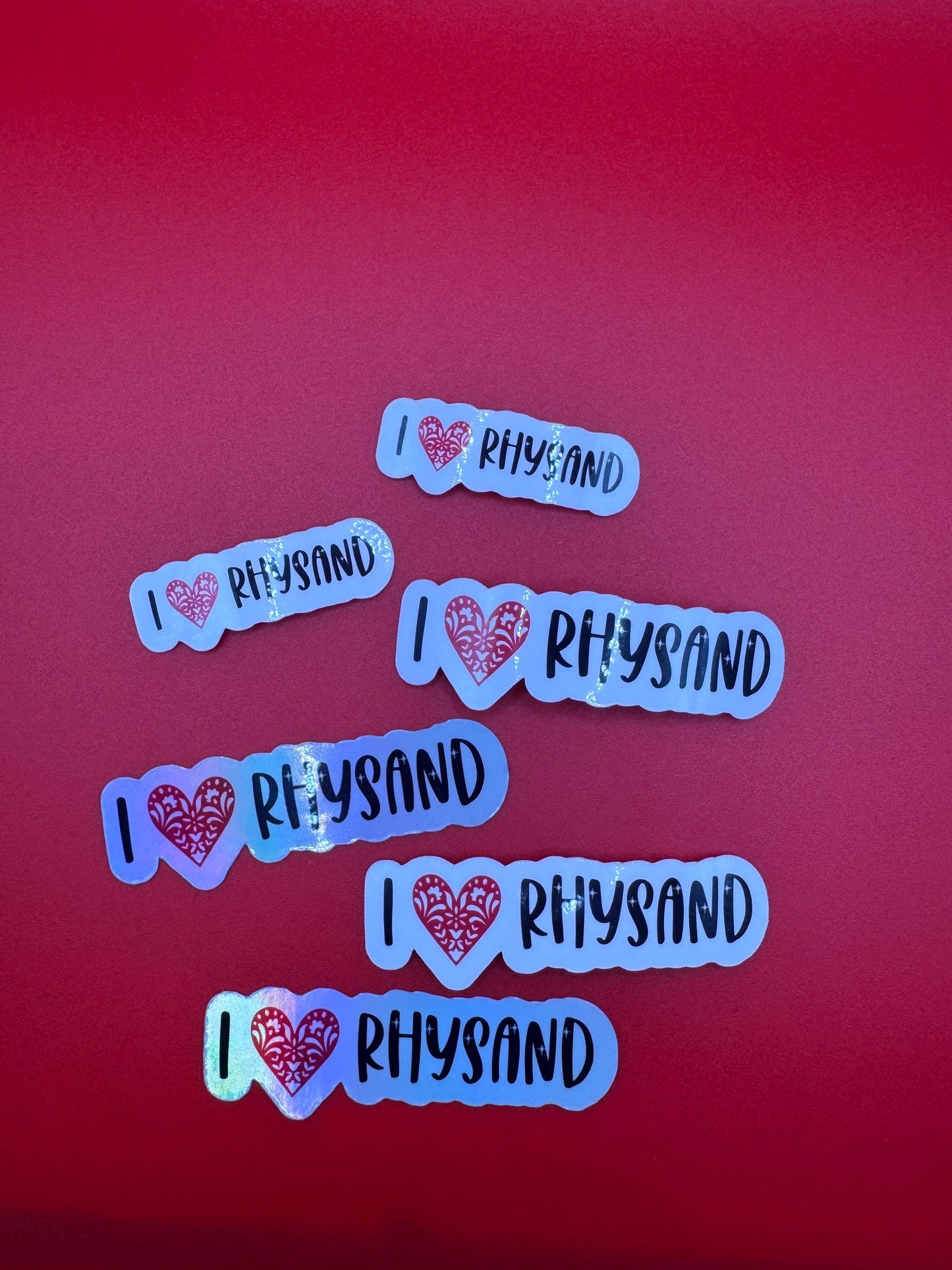 I Love Rhysand Sticker - Waterproof ACOTAR Vinyl Decal