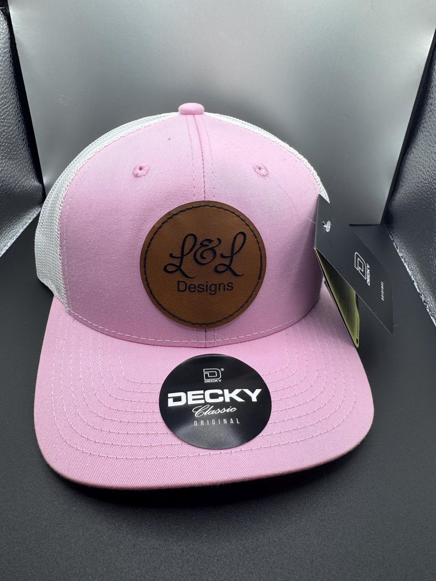 Custom Hats with Laser-Engraved Patch β Personalized Leather Patch Hat