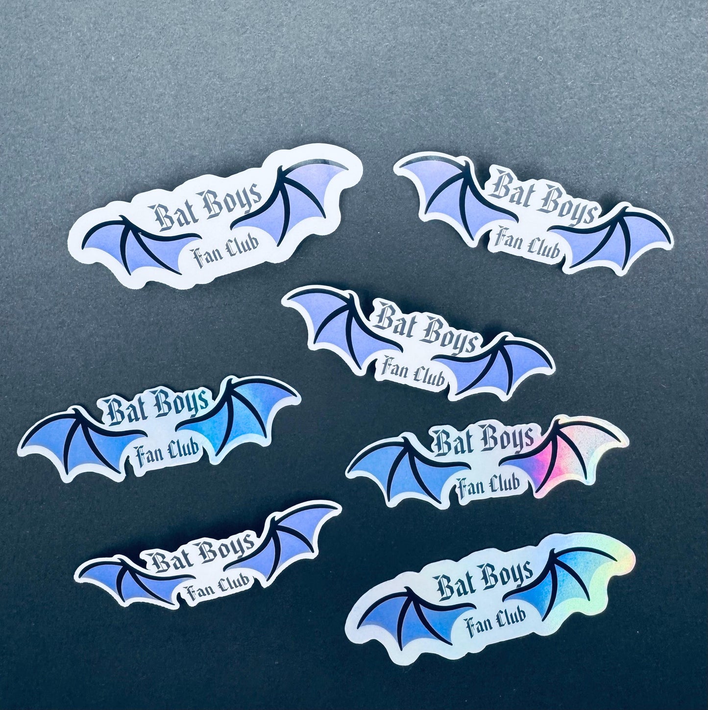 Bat Boys Fan Club Sticker β ACOTAR Vinyl Sticker for Fantasy Lovers