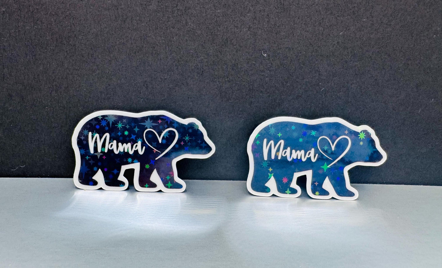 Mama Bear Sticker – Waterproof Vinyl Decal for Mom Gifts