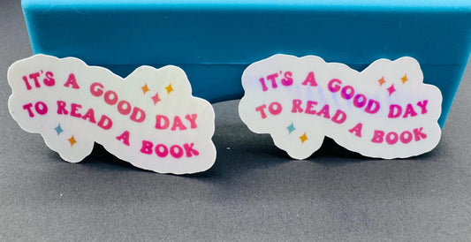 Book Lover Sticker: Waterproof Vinyl Decal for Kindle, Laptop, Water Bottle