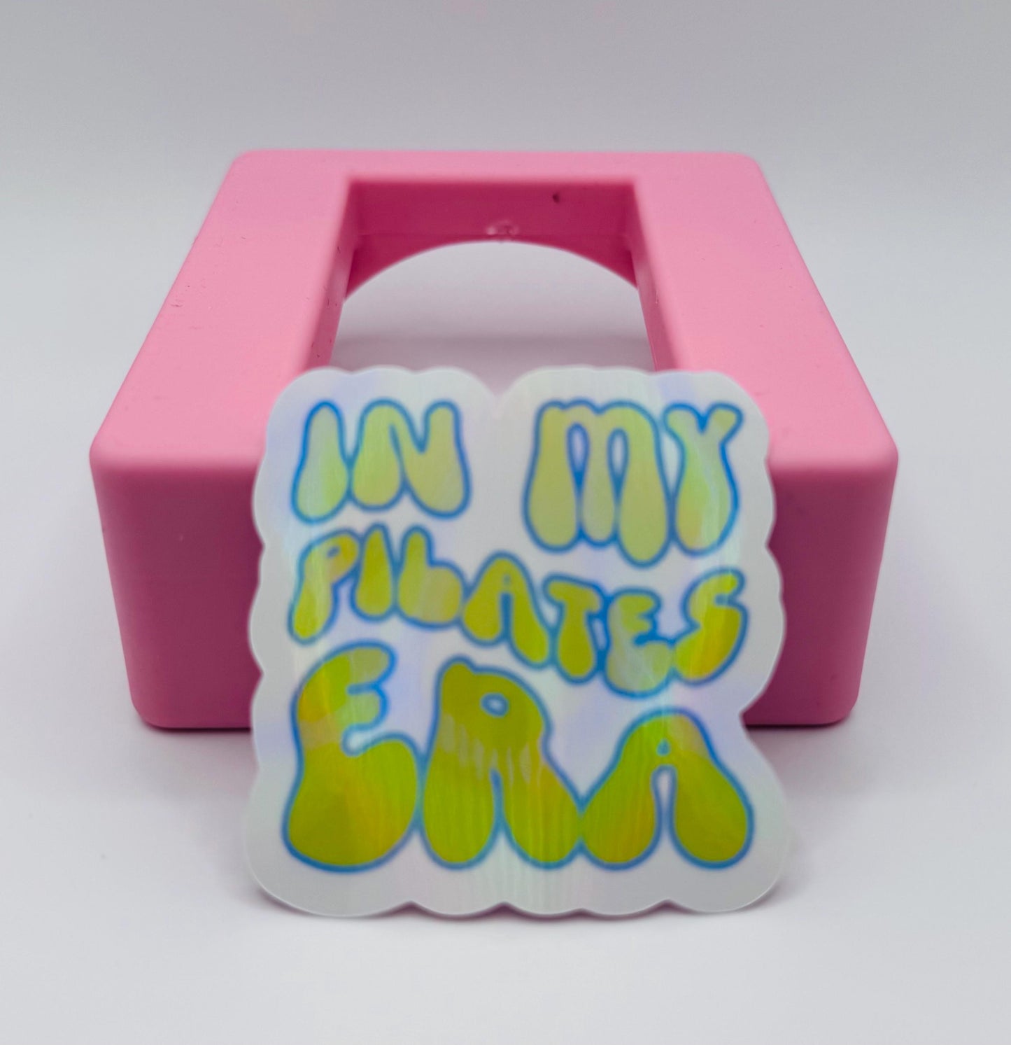 In My Pilates Era Sticker, Waterproof Vinyl Decal