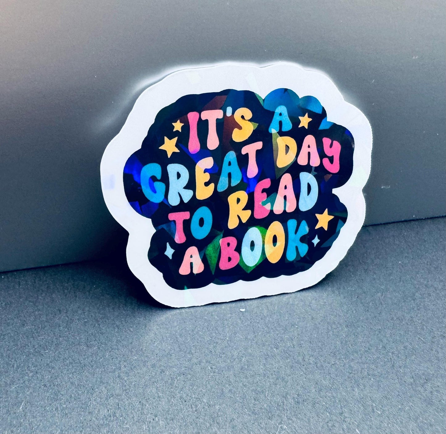 Book Lover Sticker - Waterproof Vinyl Decal for Kindle, Laptop