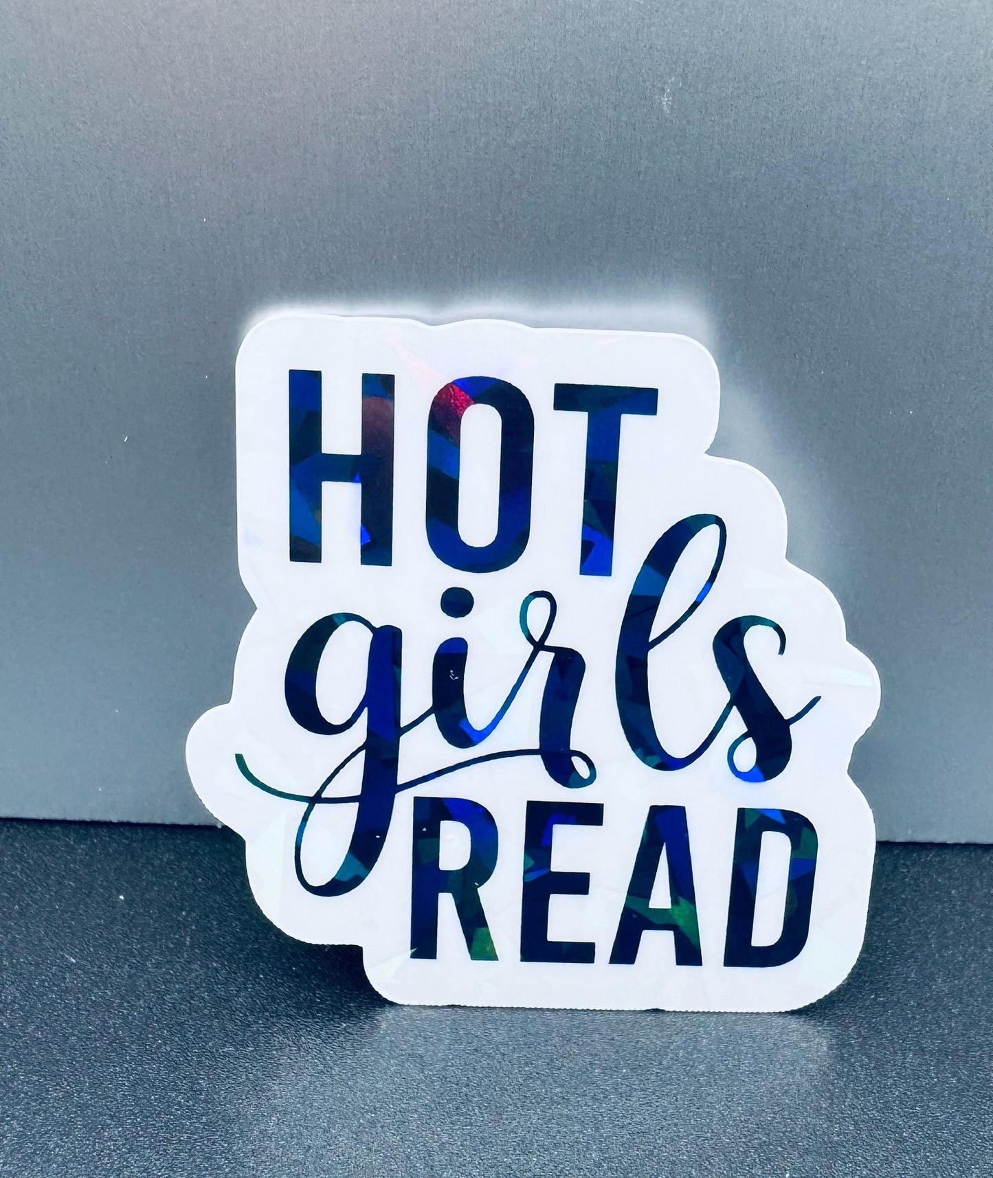 Hot Girls Read Sticker, BookTok Vinyl Decal
