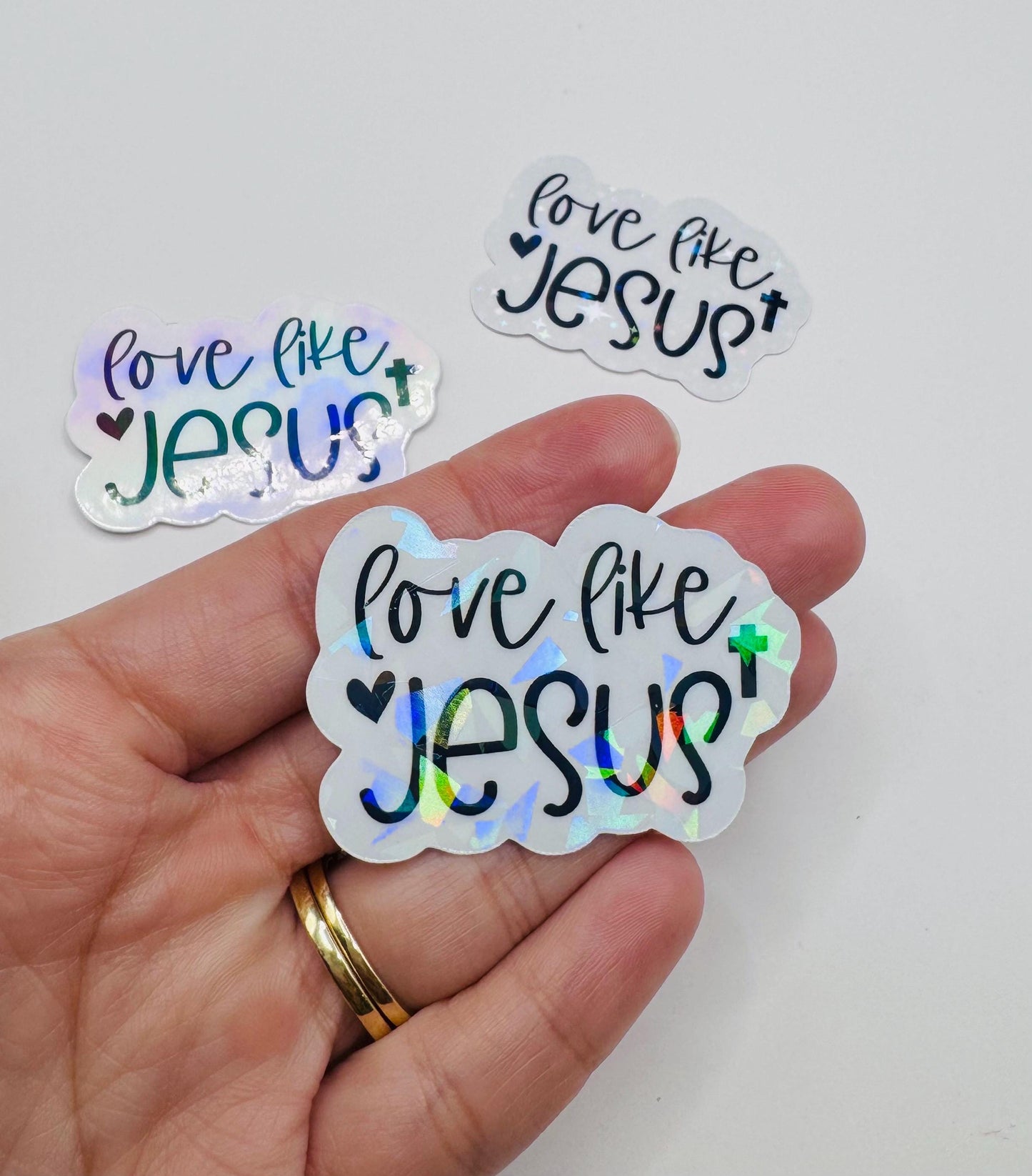 Love Like JesusSticker – Christian Vinyl Decal for Water Bottles, Laptops, Tumblers & More