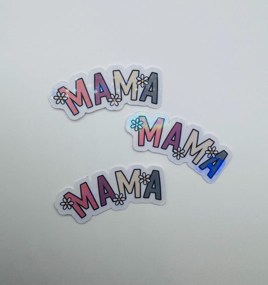 Colorful Mama Sticker – Mom Life Vinyl Decal