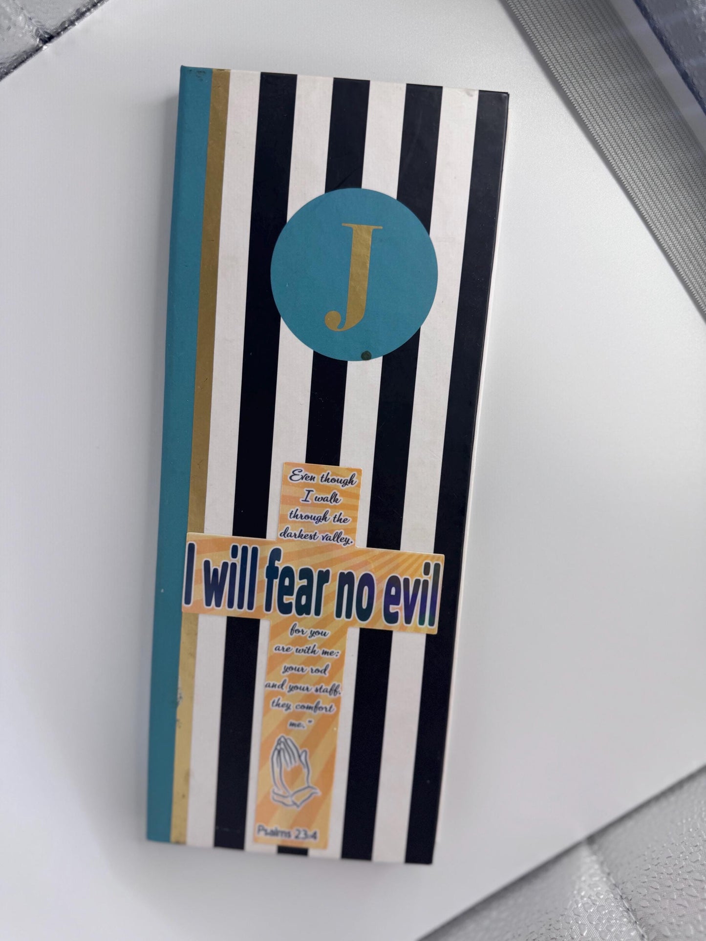 Psalm 23.4 Sticker – Faith-Based Vinyl Sticker for Encouragement & Strength