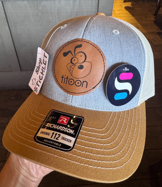 Custom Hats with Laser-Engraved Patch – Personalized Leather Patch Hat
