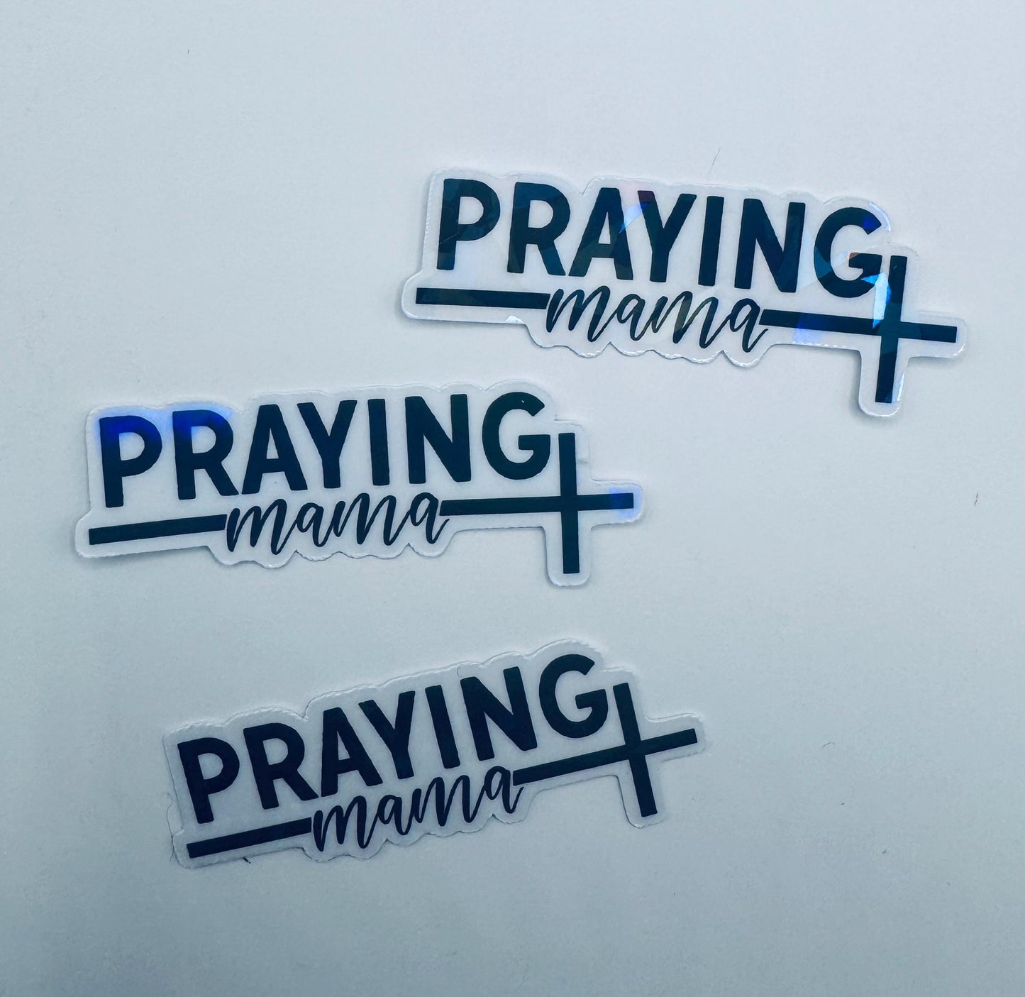 Praying Mama Sticker – Christian Mom Waterproof Vinyl Decal