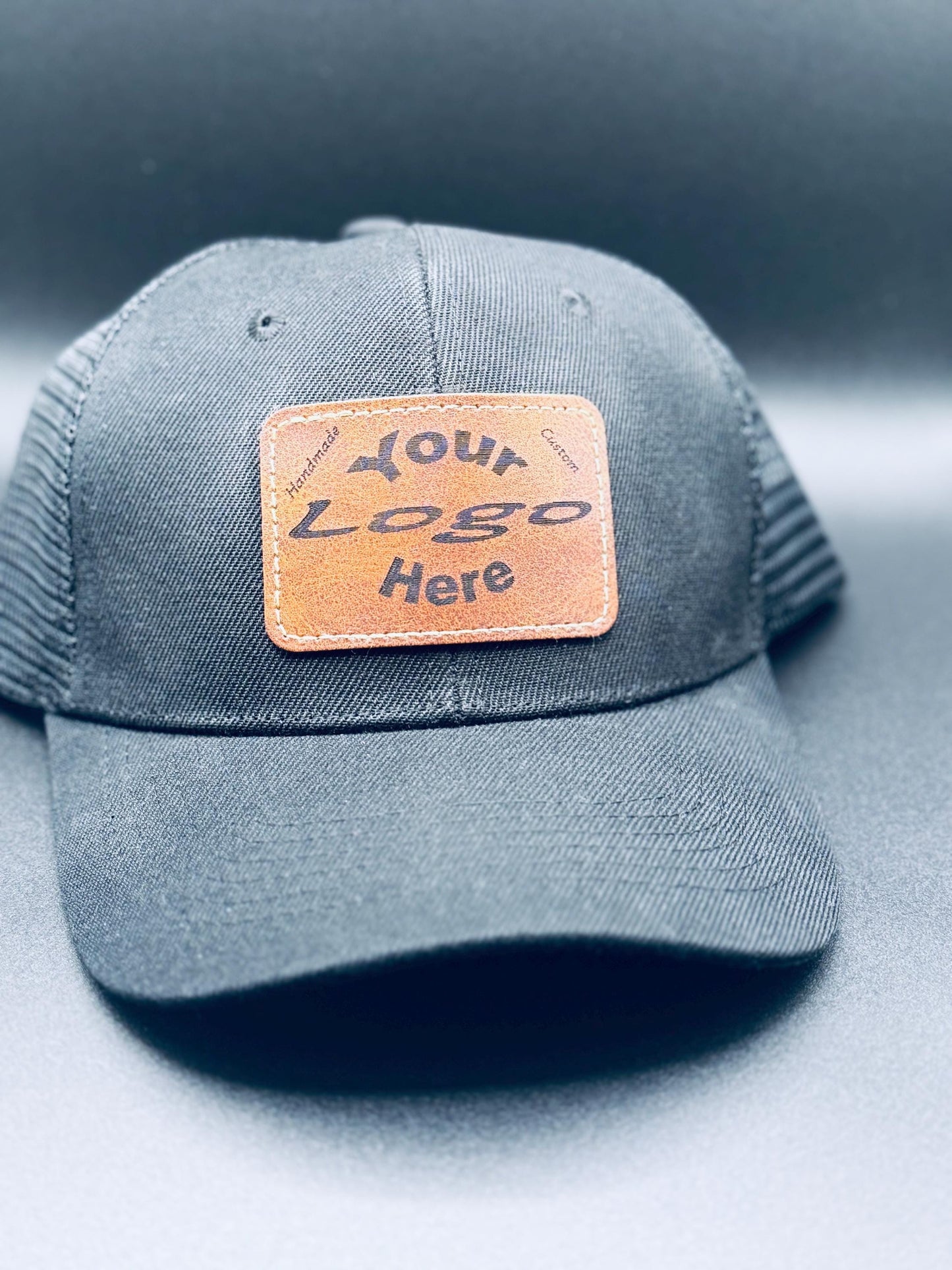 Custom Hats with Laser-Engraved Patch – Personalized Leather Patch Hat