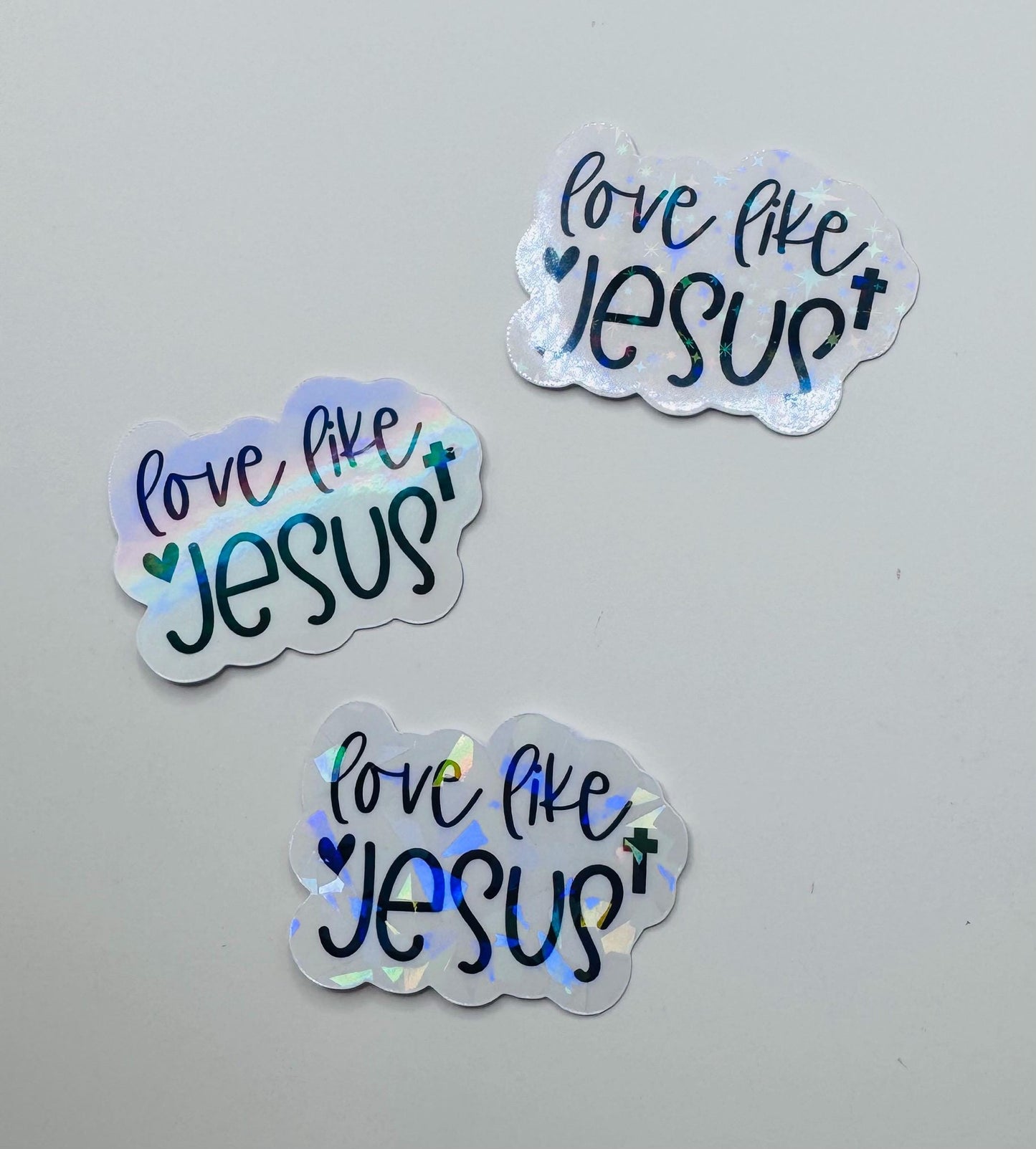 Love Like JesusSticker – Christian Vinyl Decal for Water Bottles, Laptops, Tumblers & More